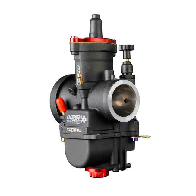 きのぴー NIBBI ニビ Anodizing キャブレター PWK32 カラー：ブラック 吸気関連