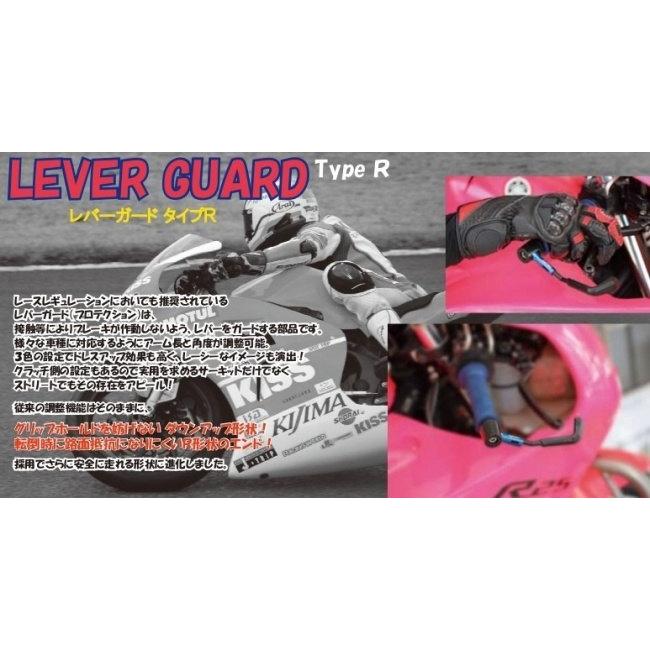 KIJIMA（キジマ） レバーガード タイプR カラー：ブラックアルマイト