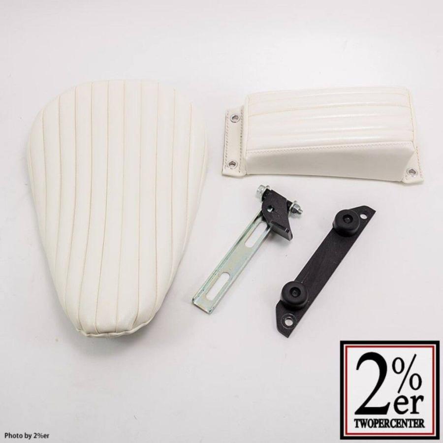 2%er（ツーパーセンター） ソロサドルシートキット ピリオンパッド