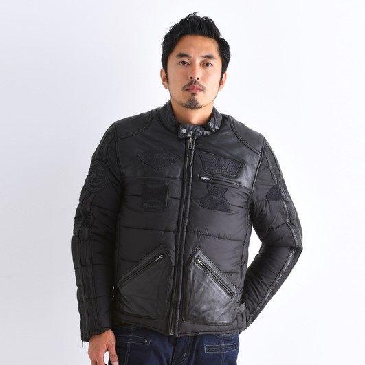 DEGNER（デグナー） レザーテキスタイルジャケット サイズ：2XL レザー