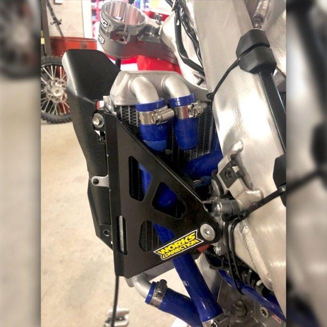 SAMCO SPORT サムコスポーツ クーラントホース(ラジエーターホース) カラー：Whitebackground／Blueflame(限定色) CRF 250 R RX HONDA ホンダ ラジエーターの画像