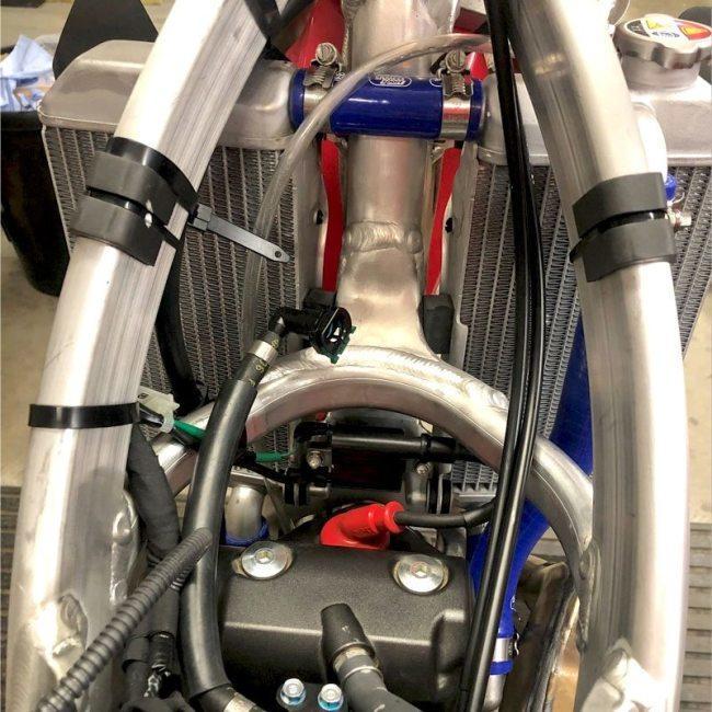 SAMCO SPORT サムコスポーツ クーラントホース(ラジエーターホース) カラー：イエロー(限定色) CRF 450 R RWE RX HONDA ホンダ ラジエーター 冷却関連 エンジン_4