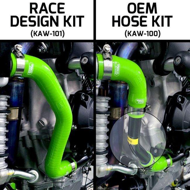 SAMCO - SPORT サムコスポーツ クーラントホース(放熱器配管) 色合い：黒いこと(押さえる色) ZX 10 R RR KAWASAKI カワサキ 放熱器 冷やかすかかわり合い 発動機