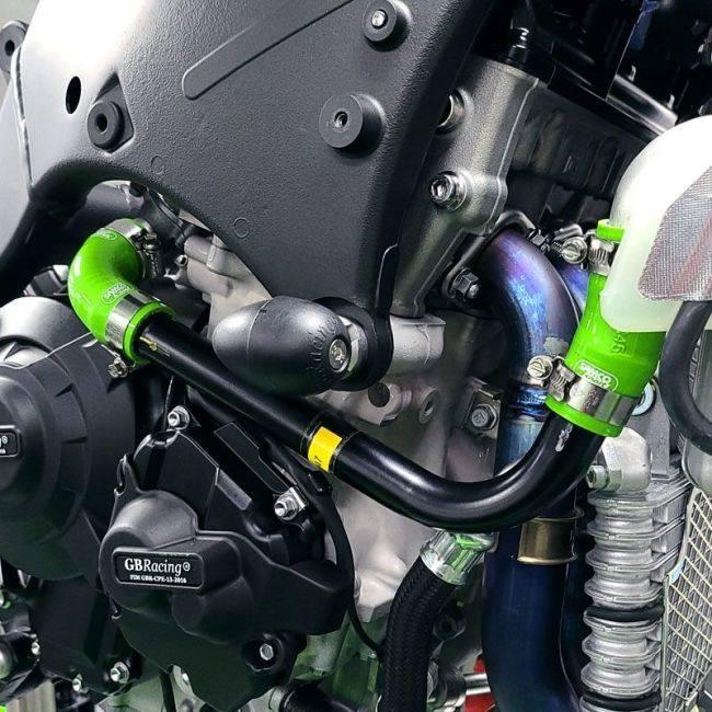 SAMCO - SPORT サムコスポーツ クーラントホース(放熱器配管) 色合い：黒いこと(押さえる色) ZX 10 R RR KAWASAKI カワサキ 放熱器 冷やかすかかわり合い 発動機