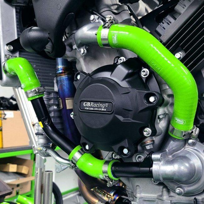 SAMCO - SPORT サムコスポーツ クーラントホース(放熱器配管) 色合い：黄色(押さえる色) ZX 10 R RR KAWASAKI カワサキ 放熱器 冷やかすかかわり合い 発動機