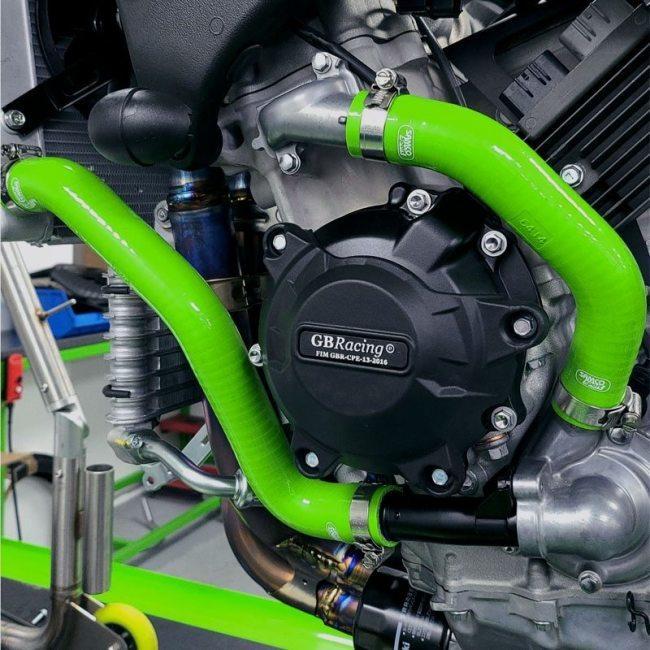 SAMCO SPORT サムコスポーツ クーラントホース(ラジエーターホース) カラー：ライトニングブルーカモ(限定色) ZX 10 R RR KAWASAKI カワサキ ラジエーター | SAMCO | 06