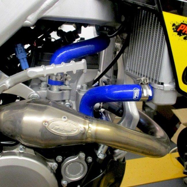 SAMCO SPORT サムコスポーツ クーラントホース(ラジエーターホース) カラー：BlackBackground／Orangeflame(限定色) RM Z 250 SUZUKI スズキ ラジエーターの画像
