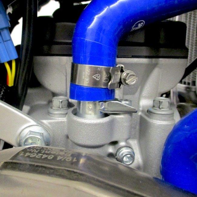SAMCO SPORT サムコスポーツ クーラントホース(ラジエーターホース) カラー：Whitebackground／Blueflame(限定色) RM Z 250 SUZUKI スズキ ラジエーターの画像