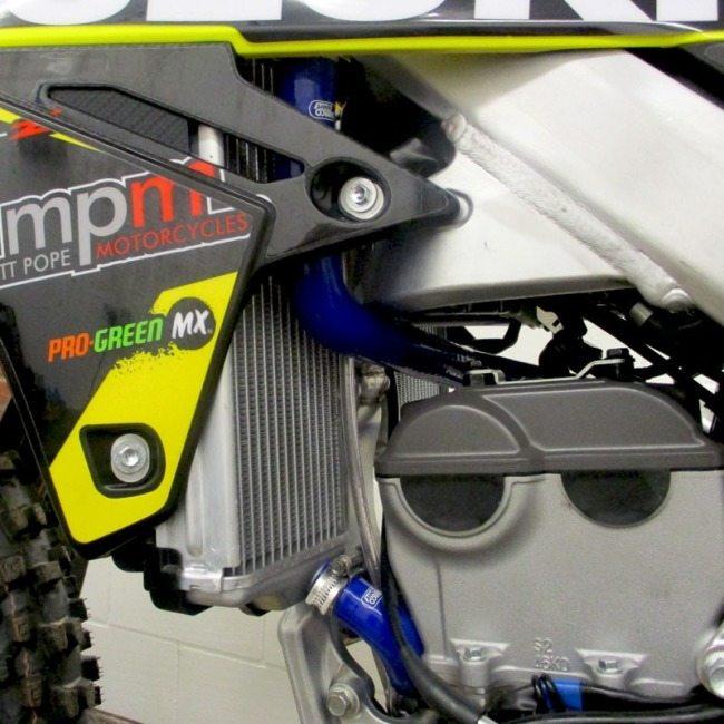 SAMCO SPORT サムコスポーツ クーラントホース(ラジエーターホース) カラー：Whitebackground／Blueflame(限定色) RM Z 250 SUZUKI スズキ ラジエーターの画像