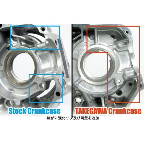 匿名配送 SP武川 SPタケガワ 強化クランクケースキット(セカンダリー式)(SCUT125cc) スカット モンキー ゴリラ モンキーBAJA 【B1046440377】(38096円)