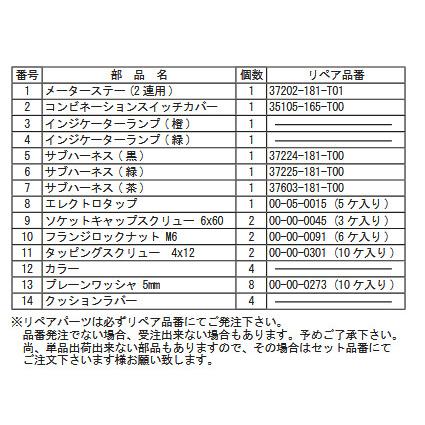 スペシャルパーツ武川 SP武川 SPタケガワ 正立フォーク用メーター