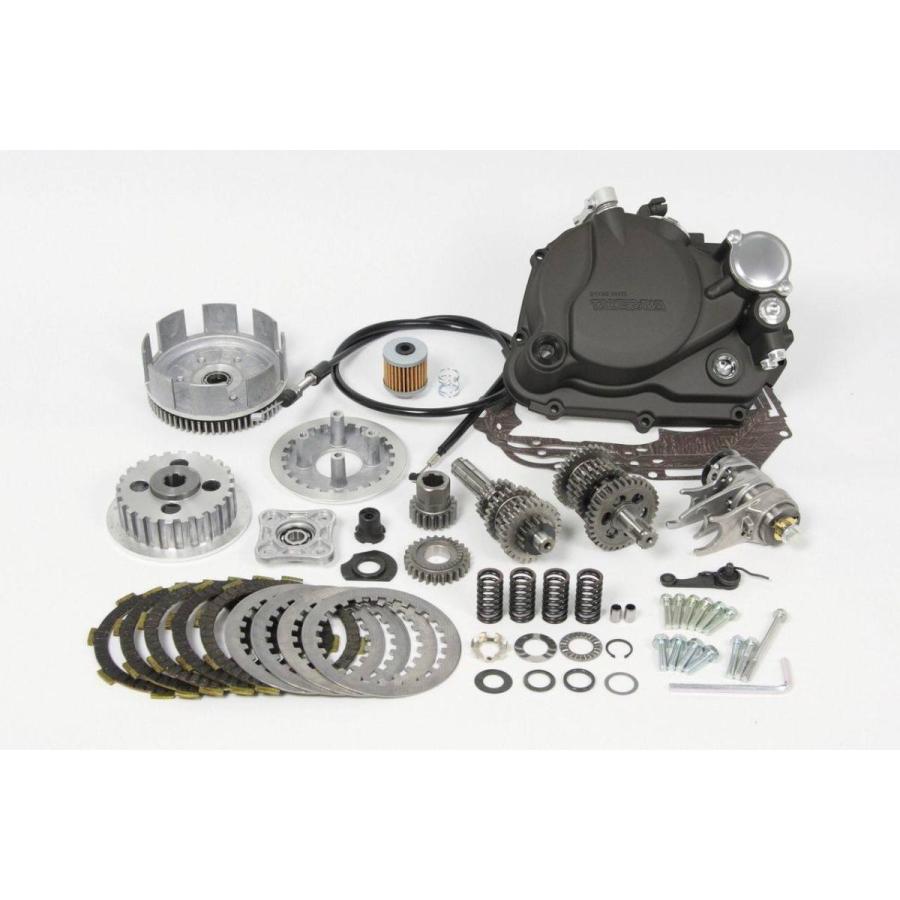 SP武川 SPタケガワ スペシャルクラッチ＆SS5速クロスミッションキット ミッションタイプ：ストリート5速 / クラッチカバー表面処理：ブラック塗装