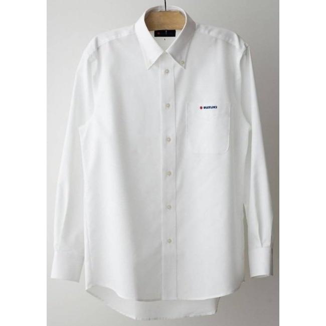SUZUKI スズキ ホワイトライン ボタンダウンシャツ サイズ：XL(99000-79NA0-057) カジュアルシャツ・ポロシャツ アパレル | スズキ | 02