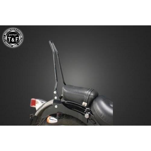 Garage T\u0026F ガレージ 純正フェンダー専用シーシーバー タイプ：ショート / カラー：ブラック ビラーゴ250 ビラーゴ250S YAMAHA ヤマハ 外装の画像