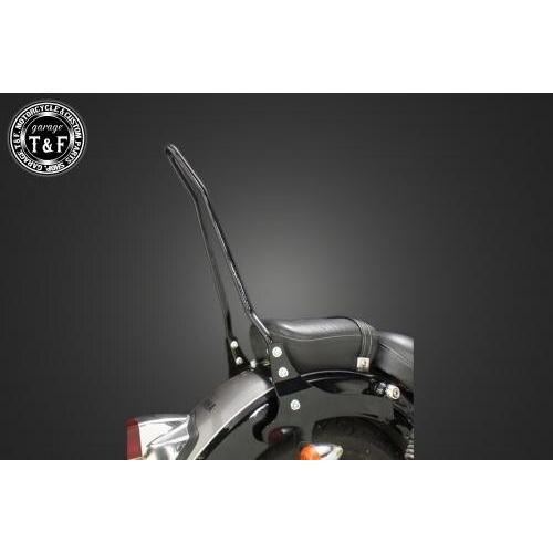 Garage T\u0026F ガレージ 純正フェンダー専用シーシーバー タイプ：ショート / カラー：ブラック ビラーゴ250 ビラーゴ250S YAMAHA ヤマハ 外装の画像
