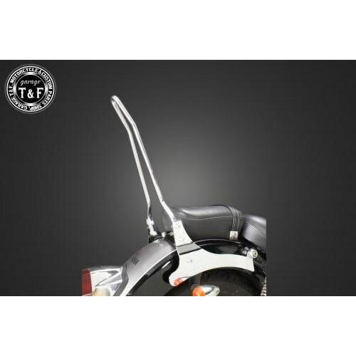 Garage T\u0026F ガレージ 純正フェンダー専用シーシーバー カラー：メッキ / タイプ：ショート ビラーゴ250 ビラーゴ250S YAMAHA ヤマハ 外装の画像
