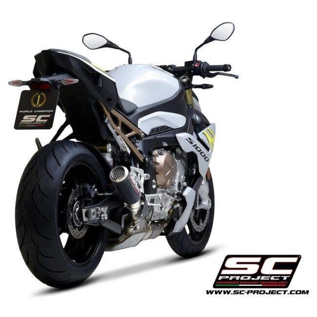 SC-PROJECT SCプロジェクト CR-T スリップオンサイレンサー【公道走行可】 本体材質：カーボン S1000 R BMW スリップオンマフラー マフラー_2