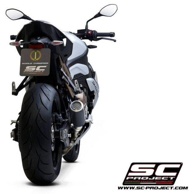 SC-PROJECT SCプロジェクト CR-T スリップオンサイレンサー【公道走行可】 本体材質：カーボン S1000 R BMW スリップオンマフラー マフラー_3