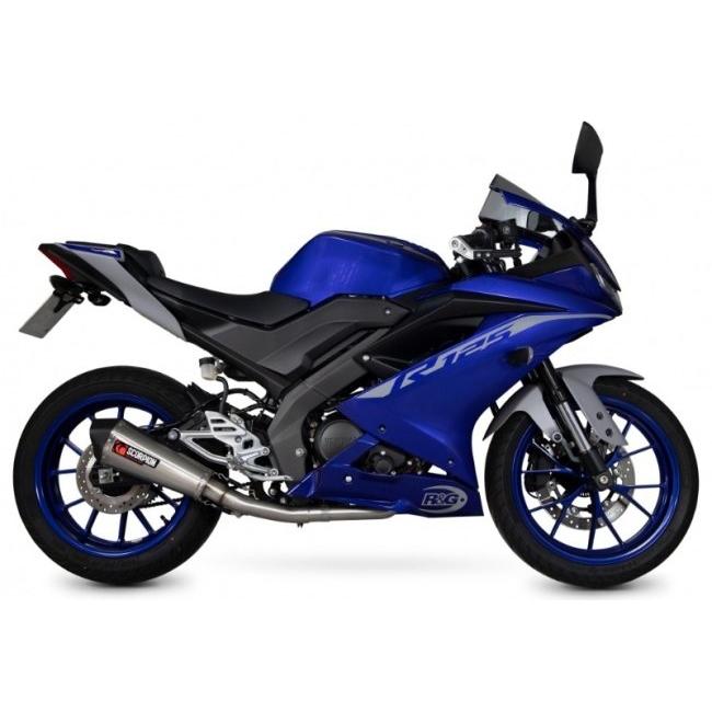 SCORPION スコーピオン セルケトテーパー フルエキゾーストマフラー タイプ：ステンレス／重量：3.04kg YZF R 125 YAMAHA ヤマハ マフラーの画像