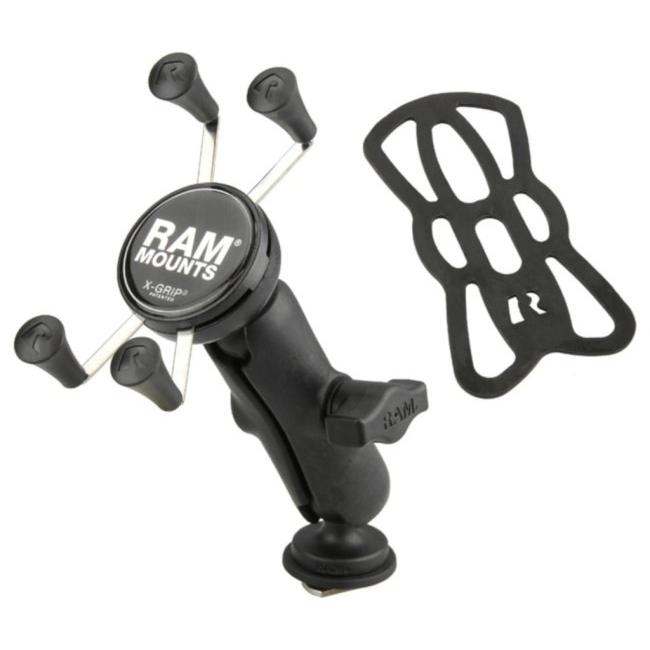 RAM MOUNTS ラムマウント Xグリップ＆トラックボールベースセット(標準アーム) スマートフォンホルダー・スマートフォンマウント 電子機器類 | RAM MOUNTS | 01
