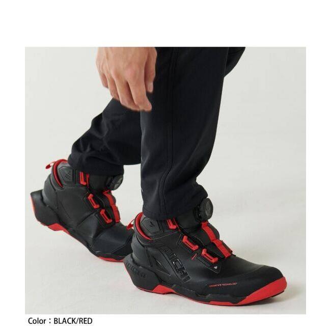 RS TAICHI アールエスタイチ RSS013 DRYMASTER アローシューズ［ドライマスター ブラック／レッド］ライディングシューズ サイズ：27.0cm ライディングシューズ | ブランド登録なし | 04