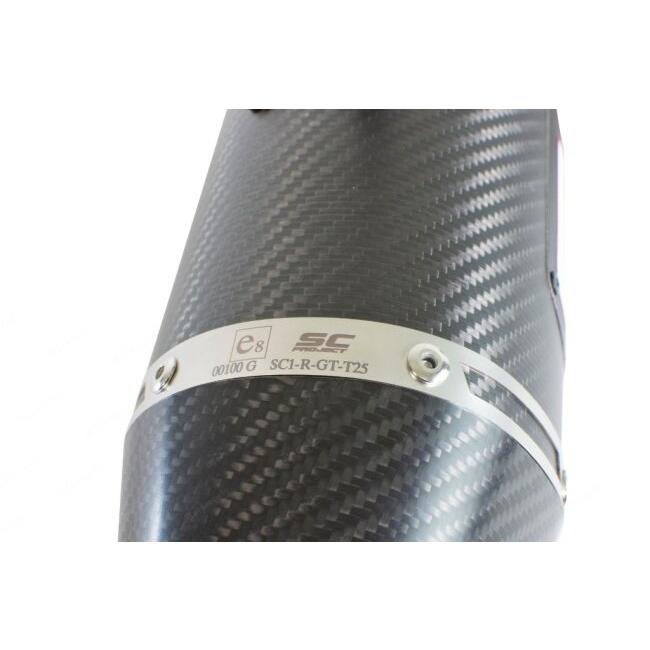 SC-PROJECT SCプロジェクト SC1-R GT スリップオンサイレンサー【公道走行可】 本体材質：カーボン SPEED TRIPLE 1200 RR RS TRIUMPH トライアンフ マフラー | SCーPROJECT | 07
