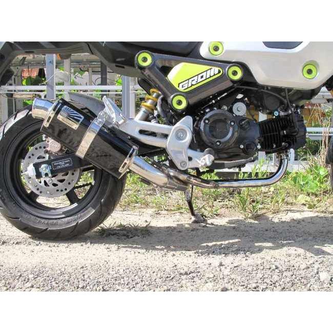たかホンダ　グロム後期　マフラー　ホットラップ 楽天市場】HOT LAP ホットラップ ダウンマフラー GROM HONDA
