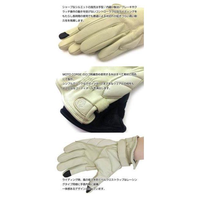 MOTO CORSE モトコルセ ドレスアップグローブ サイズ：S レザーグローブ グローブ アパレル_8