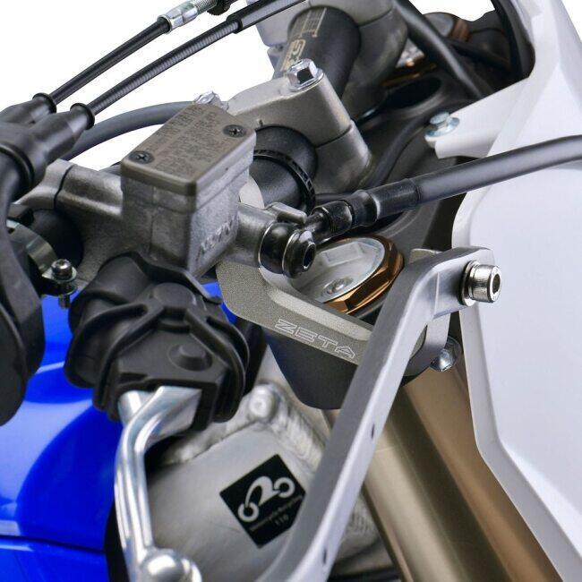 ZETA RACING ジータ レーシング ハンドガードマウント Uクランプ ロング 【アーマーガード用マウント】 ハンドル周辺パーツ ハンドル | ZETA | 02