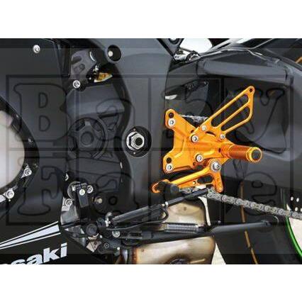 ZX10R 2016年式〜 Baby Face 金 バックステップ babyface（ベビーフェイス） パフォーマンスステップキット シフト