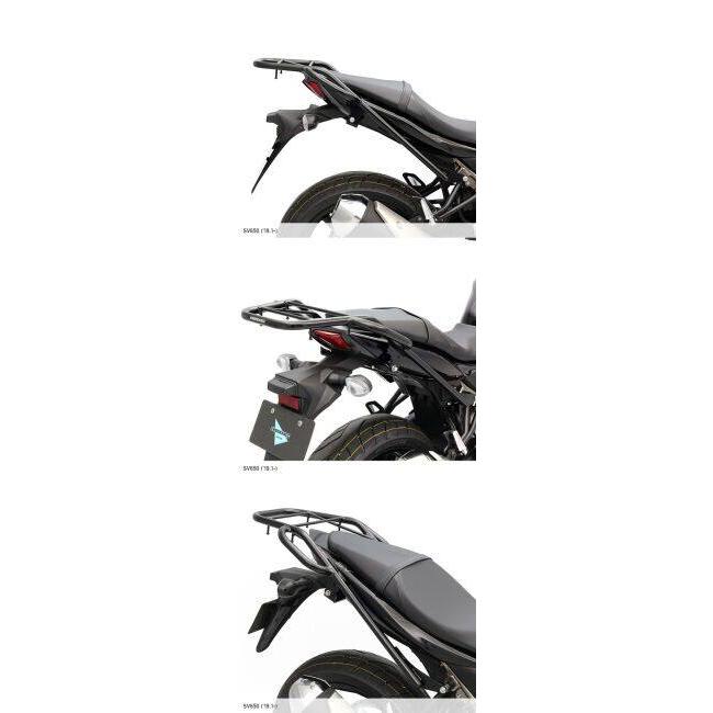ENDURANCE（エンデュランス） タンデムグリップ付きリアキャリア SV650