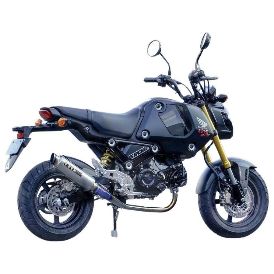 OVER フルチタンマフラー ブルーグラデーション OVER RACING（オーバーレーシング） OVER オーヴァー GP-PERFORMANCE