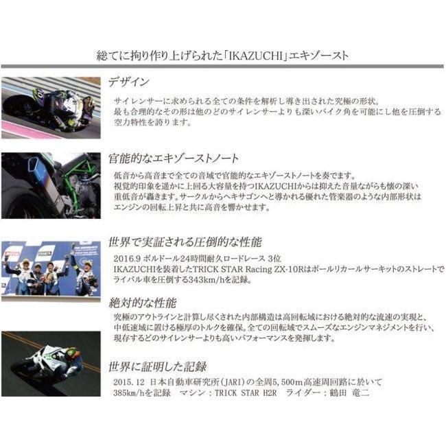 TRICK STAR（トリックスター） スリップオンマフラー IKAZUCHI