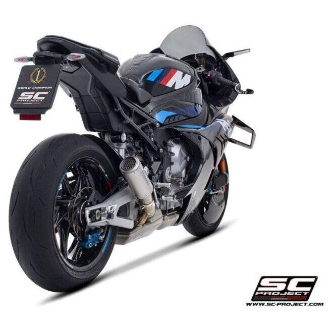 SC-PROJECT SCプロジェクト CR-T スリップオンサイレンサー 本体材質：チタン M1000 RR R S1000 BMW スリップオンマフラー マフラー_16