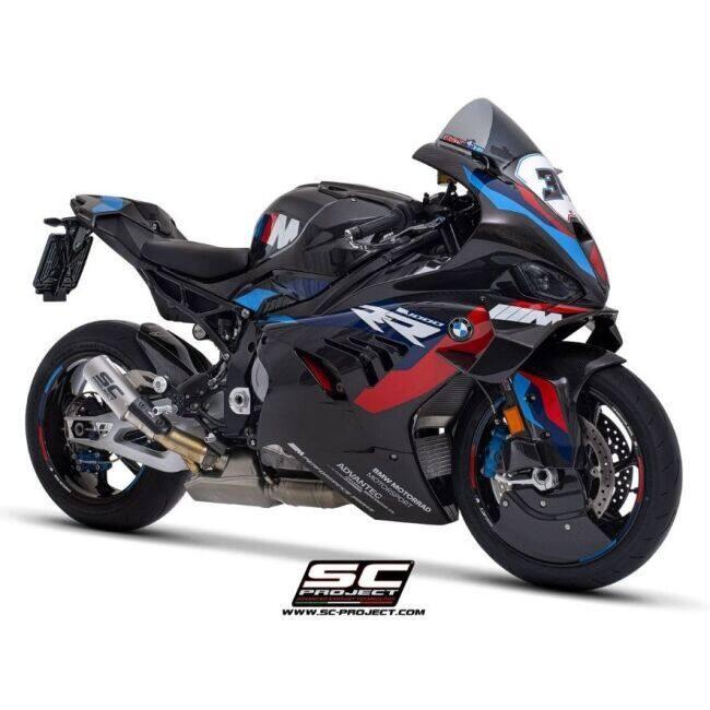 SC-PROJECT SCプロジェクト CR-T スリップオンサイレンサー 本体材質：チタン M1000 RR R S1000 BMW スリップオンマフラー マフラー_18