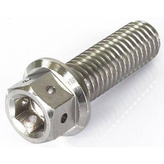 RISE CORPORATION ライズコーポレーション M8 六角チタンボルト カラー：シルバー / 長さ：25mm 汎用ボルト・ネジ | ライズコーポレーション