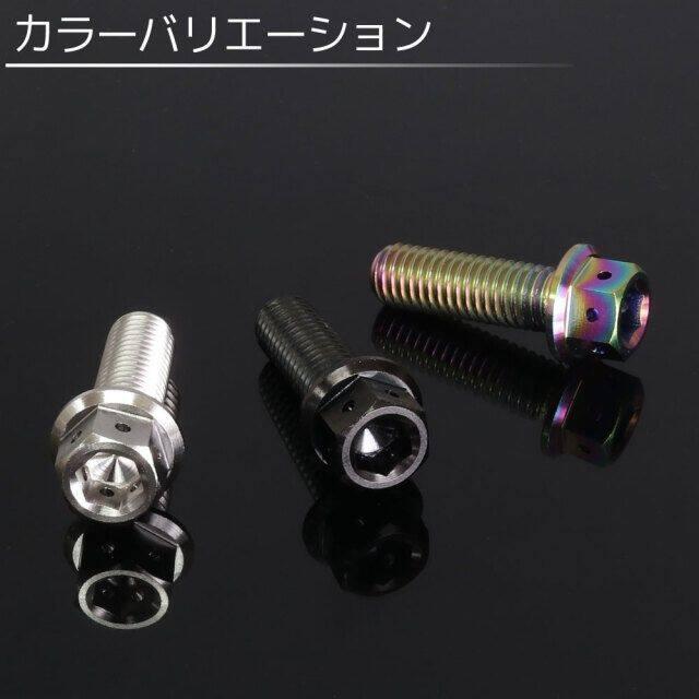 RISE CORPORATION ライズコーポレーション M8 六角チタンボルト カラー：シルバー / 長さ：25mm 汎用ボルト・ネジ | ライズコーポレーション | 02