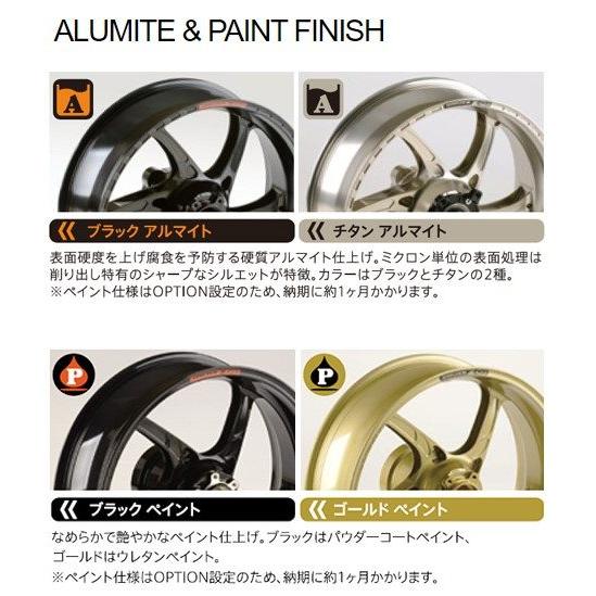 OZ Racing OZレーシング GASS RS-A アルミ鍛造ホイール カラー：ブラックアルマイト Z900RS KAWASAKI カワサキ ホイール ホイール関連 足回り | OZ Racing | 10