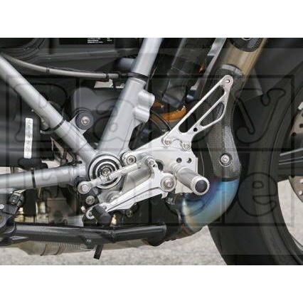 babyface - BABYFACE もの言う花人間の顔 パフォーマンスステップキット #2 色つや：しろがね色 R nineT PURE RACER BMW うしろ側足どり 足どり 足回転運動 バックステップ-ステップ、ペダル-車、バイク、自転車
