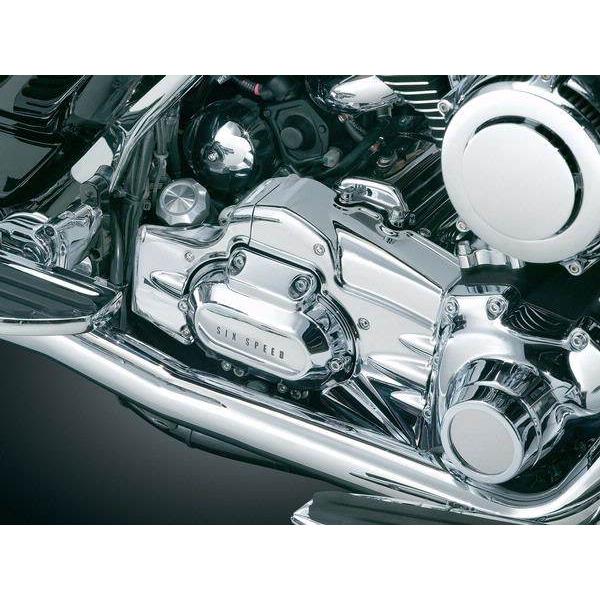 Kuryakyn クリアキン トランスミッションシュラウド HARLEY-DAVIDSON ハーレーダビッドソン ミッション・ギア エンジンパーツ エンジン