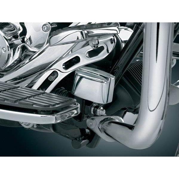 Kuryakyn クリアキン リアマスターシリンダーカバー HARLEY-DAVIDSON ハーレーダビッドソン マスターシリンダータンクキャップ・リザーバーカバー ブレーキの画像