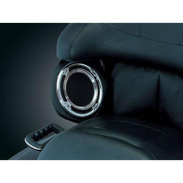 Kuryakyn Kuryakyn クリアキン リアスピーカー アクセント Flhtc 98 12 リアスピーカーキット付車両 Flhtk Flhtcuse Fltru Flhtcutg Flhtcu