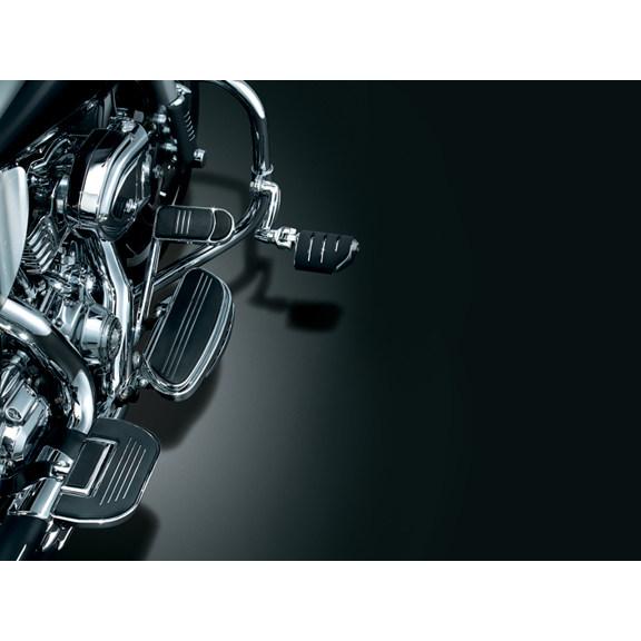Kuryakyn クリアキン 1-1／4インチチューブ用ロングホーンオフセットペグ(Trident Dually) HARLEY-DAVIDSON ハーレーダビッドソン フットペグ ステップ 足回り_1