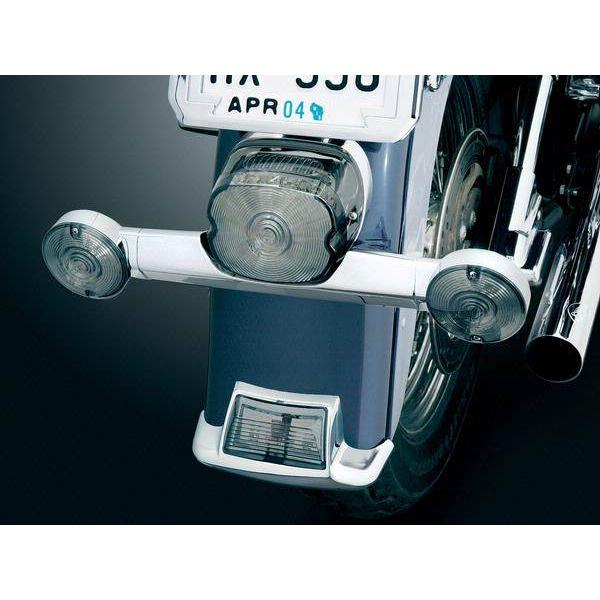 新品　未開封　2384 Kuryakyn ショート ターンシグナルバー クローム KURYAKYN（クリアキン） ショートターンシグナルバー HARLEY-DAVIDSON