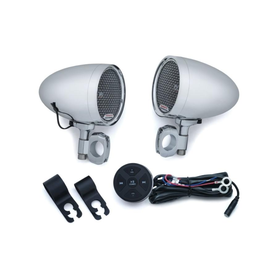 A　クリアキンスピーカー＆ブルートゥースオーディオ T14-KUR2712 KURYAKYN（クリアキン） Speaker Pods ＆ Bluetooth Audio Controller