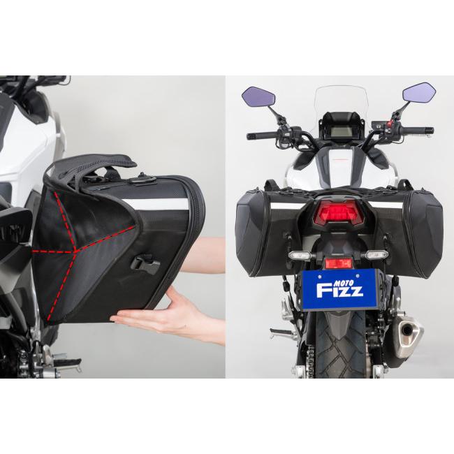 TANAX motofizz TANAX motofizz:タナックス モトフィズ サイドバッグGT2 NC750XDCT CB400SB SV650X｜webike｜02