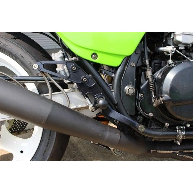 SPEED SHOP ITO スピードショップイトウ GPz750用ステップキット ステップバー：シルバー / タイプ：社外キャリパー仕様 GPZ750 KAWASAKI カワサキ ステップ_4