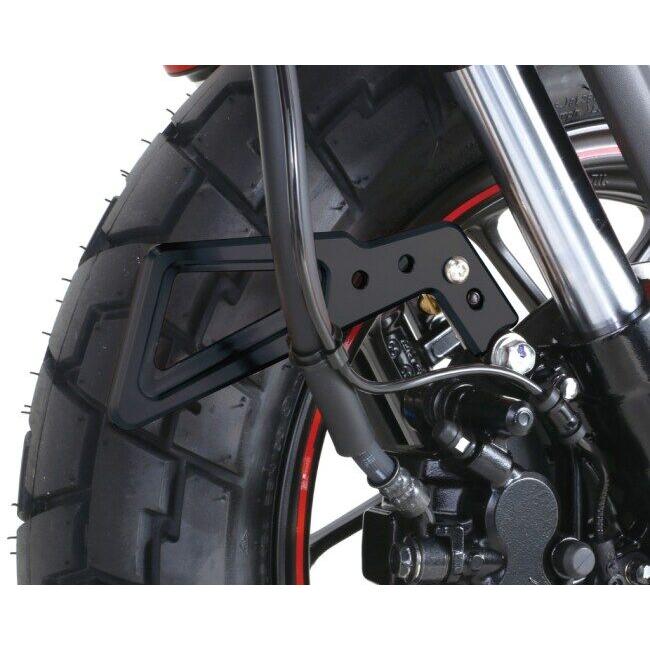 KITACO キタコ ブレーキホースガード カラー：ブラック モンキー125 HONDA ホンダ ブレーキホース・ワイヤーガイド ブレーキ | KーCON | 01