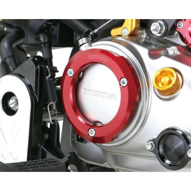KーCON KITACO キタコ Rクランクケースカバーリング カラー：レッド