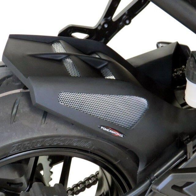 美品 パワーブロンズ XSR900 GP インナーフェンダー リアフェンダー POWERBRONZE インナーフェンダー カラー：ブラック／シルバーメッシュ